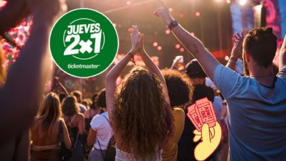 Jueves 2x1 Ticketmaster: Lista de conciertos con boletos GRATIS este 9 de abril de 2026