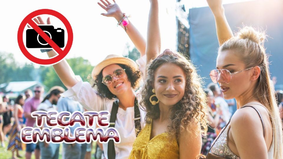 El Tecate Emblema reunirá a artistas nacionales e internacionales: Lista de objetos no permitidos en el festival.