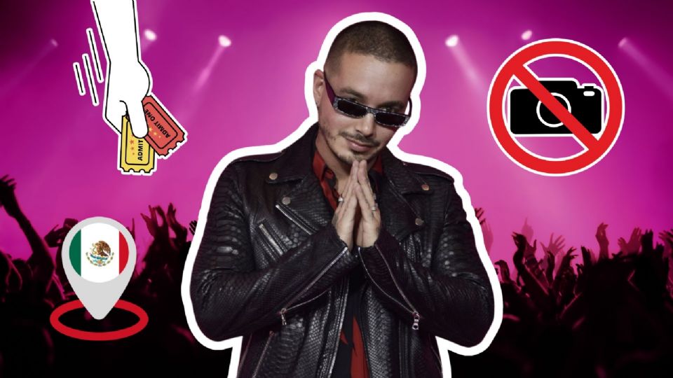 El concierto de J Balvin en CDMX promete reunir a miles de seguidores del reguetón: Objetos no permitidos.