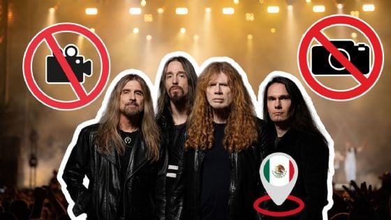 Megadeth México 2026: Lista de objetos no permitidos en la Arena CDMX