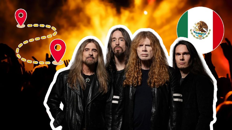 En los conciertos de Megadeth en México se espera desatar la euforia de los fanáticos: ¿Cómo llegar a la Arena CDMX?