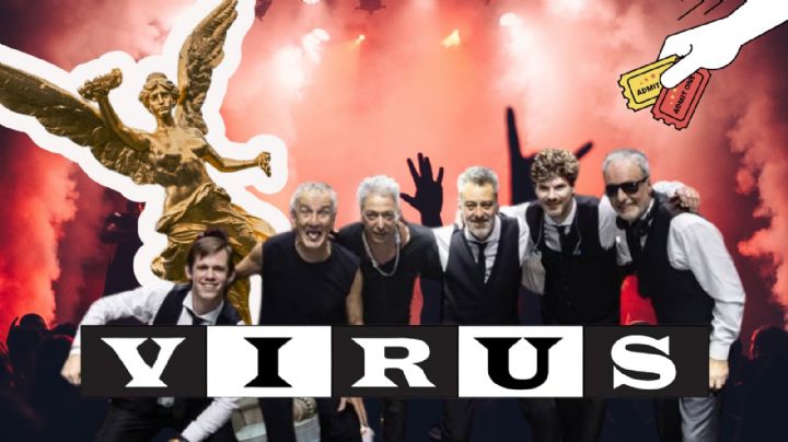 Virus México 2026: Por primera vez llega la banda argentina al país, fecha, venta y precio de los boletos para el concierto